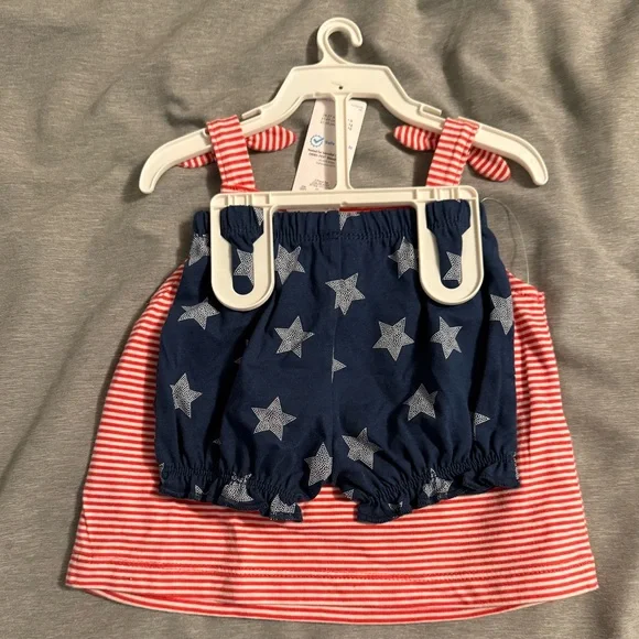 Carter's Striped Red and White Camisole - Picture 6 of 6